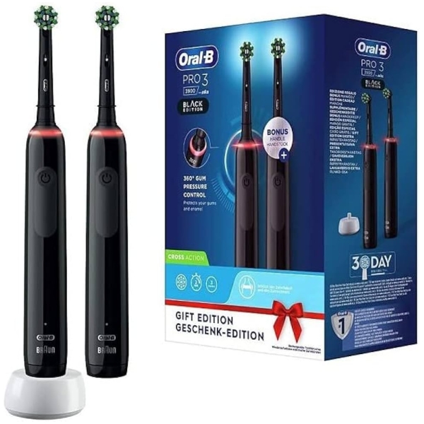 Oral-B Pro 3 3900 Duo Black & Pink