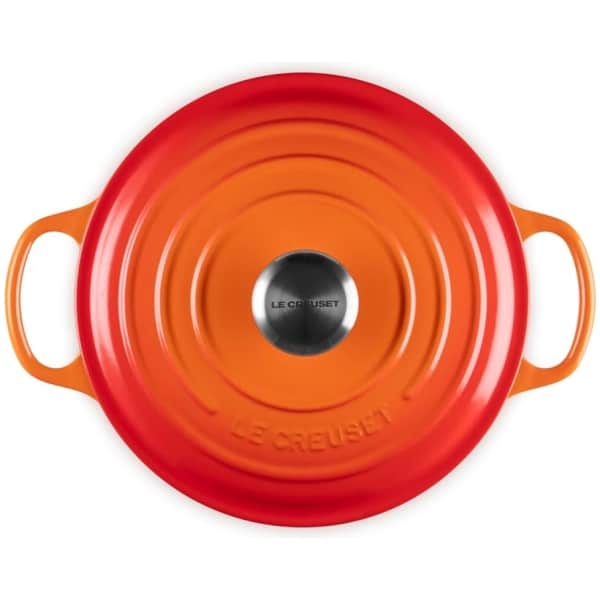 Le Creuset liatinový hrniec povrch