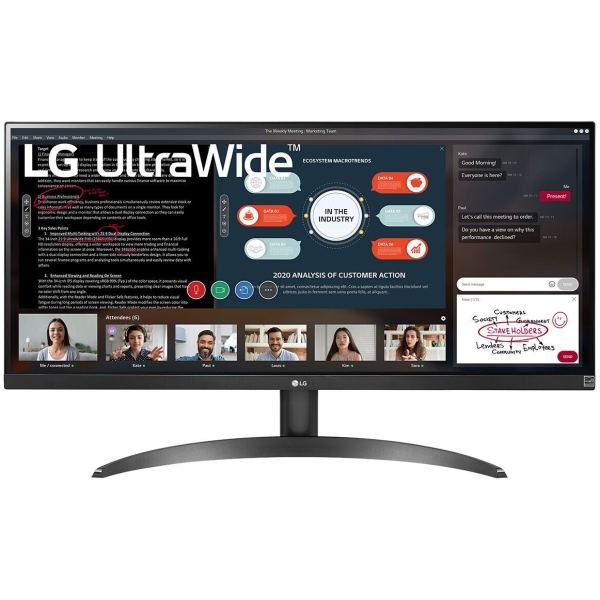 LG 29WP500 Monitor Side View