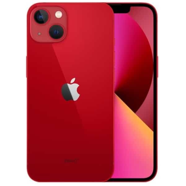 iPhone 13 in red