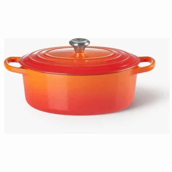 LE CREUSET Bräter Oval Signature 35 cm Ofenrot