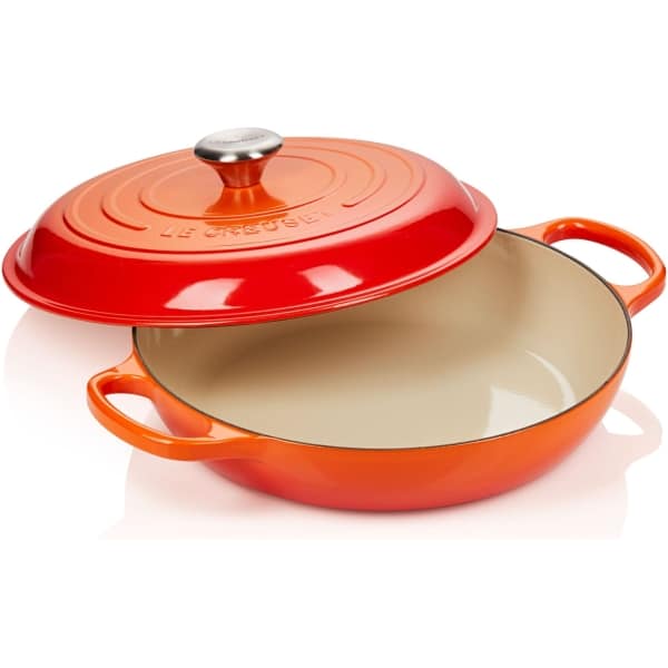 LE CREUSET Bräter Oval Signature 35 cm Ofenrot