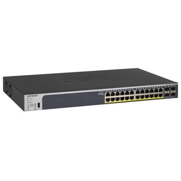 NETGEAR 24-Port Gigabit PoE+ Smart Managed Pro Switch