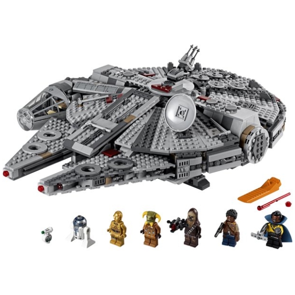 Funkcionalita LEGO Millennium Falcon