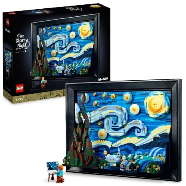 LEGO Ideas 21333 Vincent van Gogh – Hviezdna noc