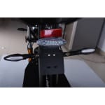 Elektrická kolobežka X-Scooters XR04-čierna-zadné svetlá