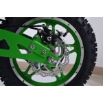 Elektrická kolobežka X-Scooters XT02-zelená-zadné koleso