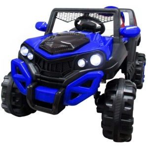 Elektrické autíčko Bugy X8-modré zboku-2