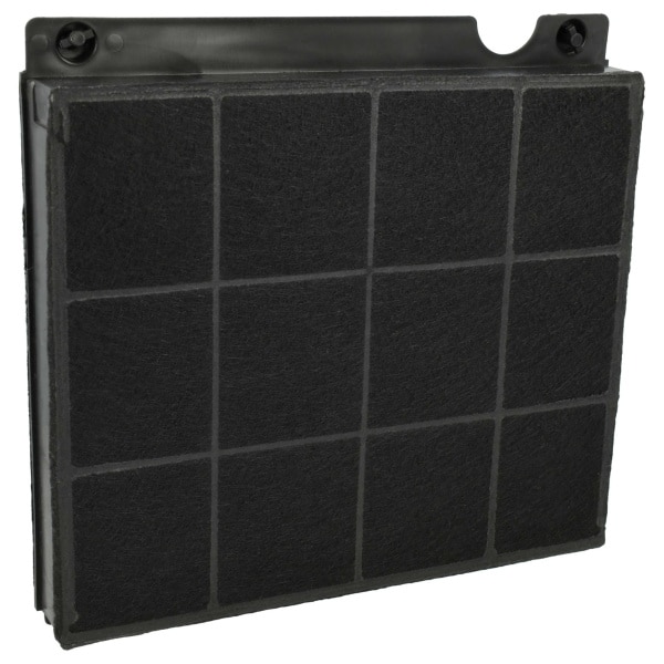 Uhlíkový filter pre recirkulačnú prevádzku digestora, detail štruktúry